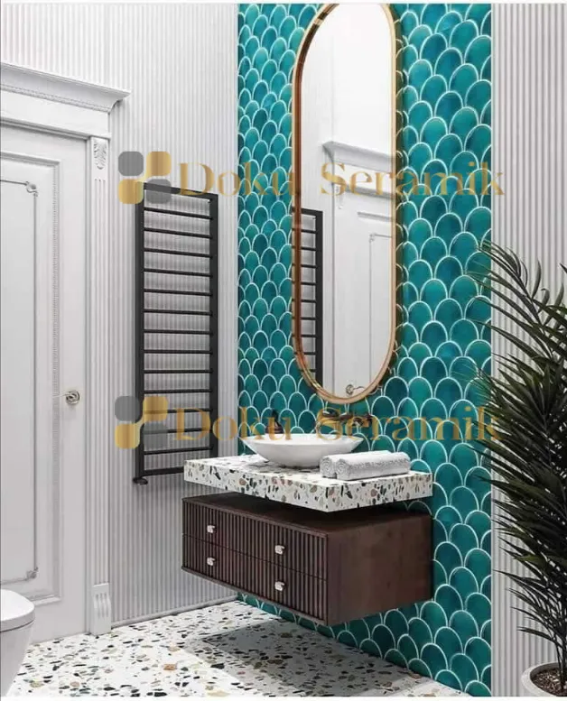 Fish Scale Ceramic - 0041