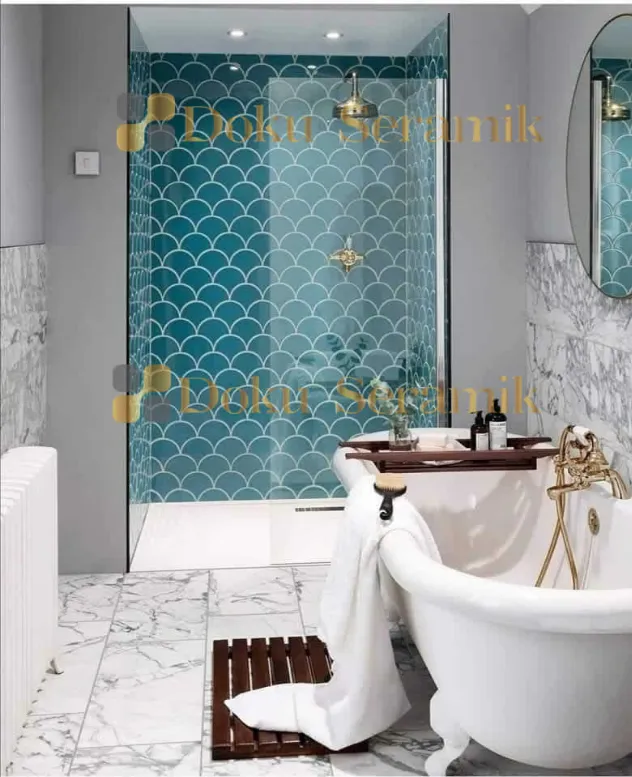 Fish Scale Ceramic - 0058