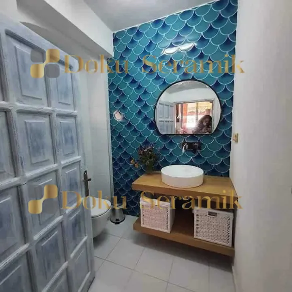 Fish Scale Ceramic - 0061